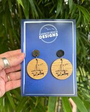 Load image into Gallery viewer, Handmade Oak Earrings
